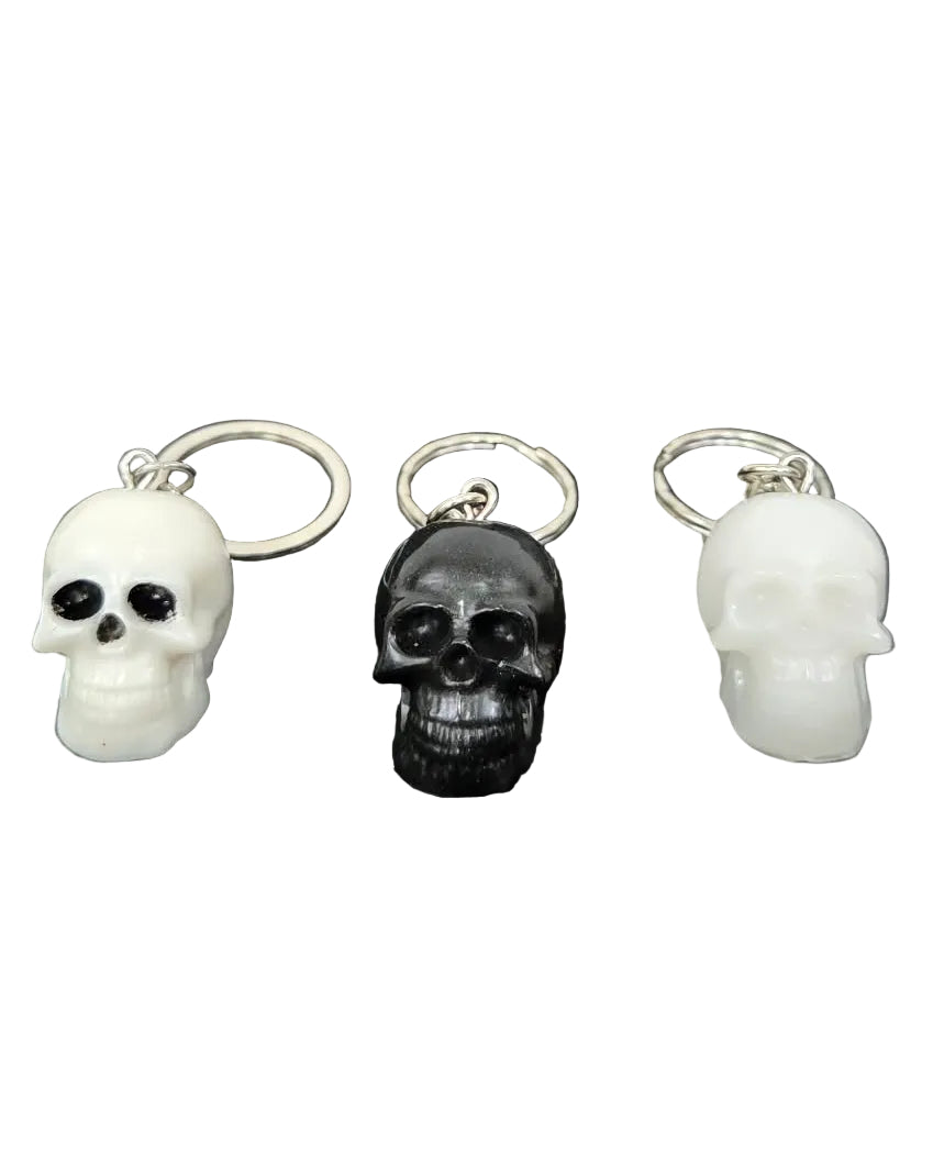 SKULL KEYCHAIN – Witch's Brew Boutique