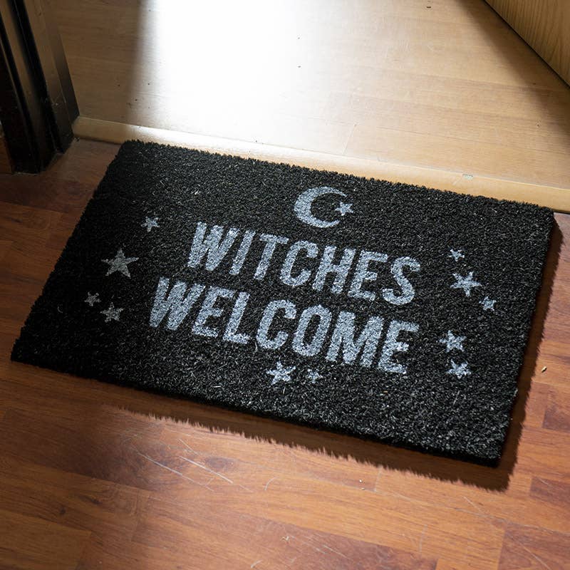 Witches Welcome Doormat Halloween Decor