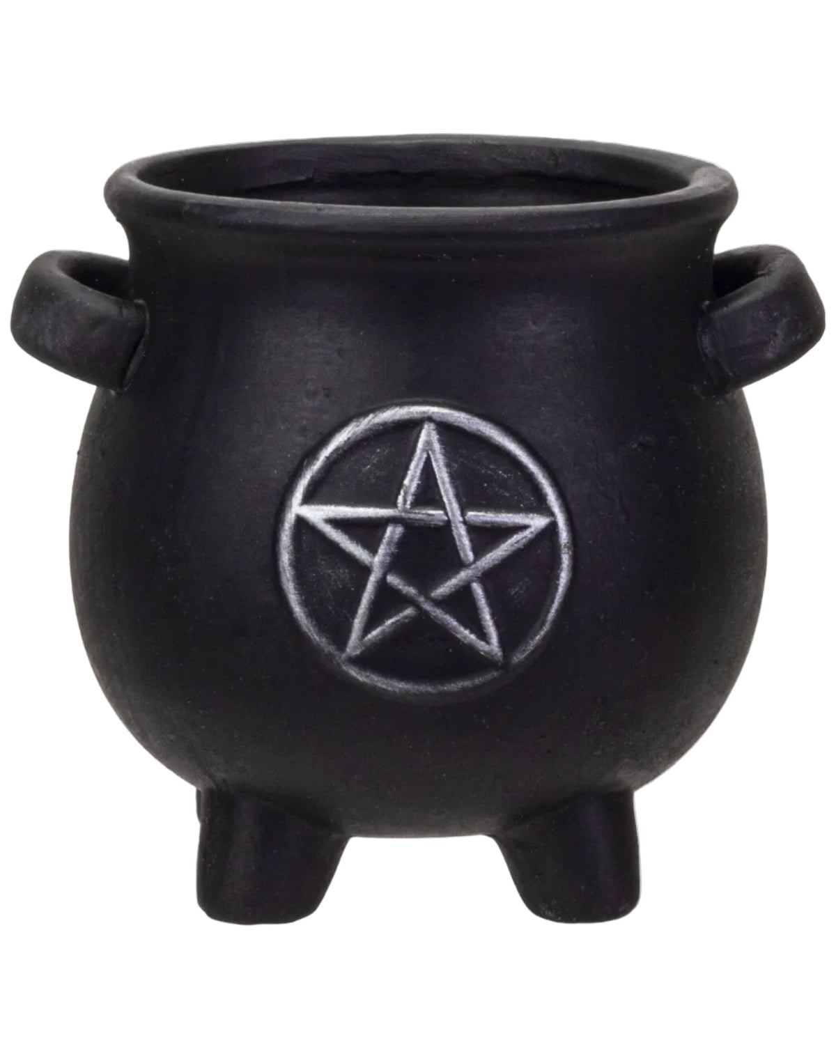 Cauldron Pentagram Planter Pot