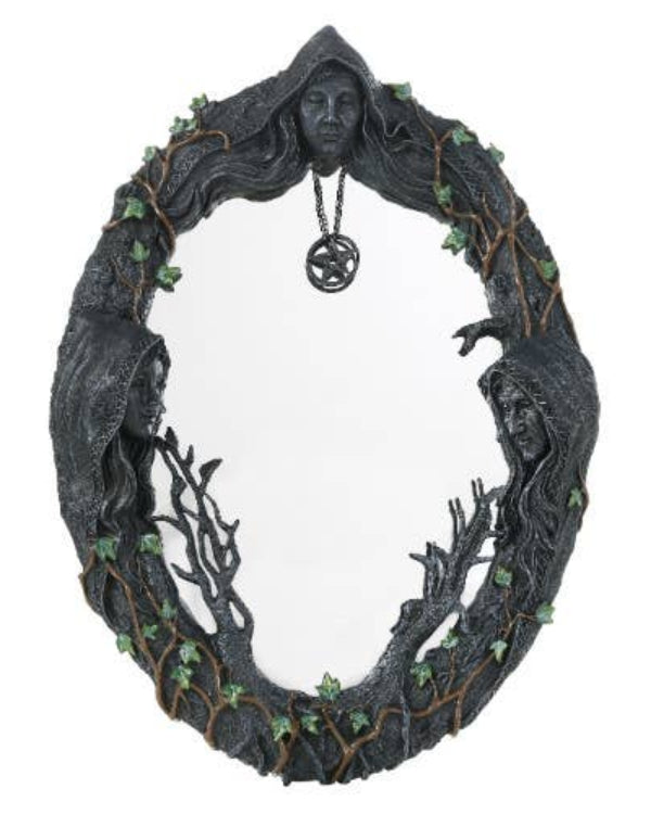 Mother, Maiden, and Crone Wall Mirror