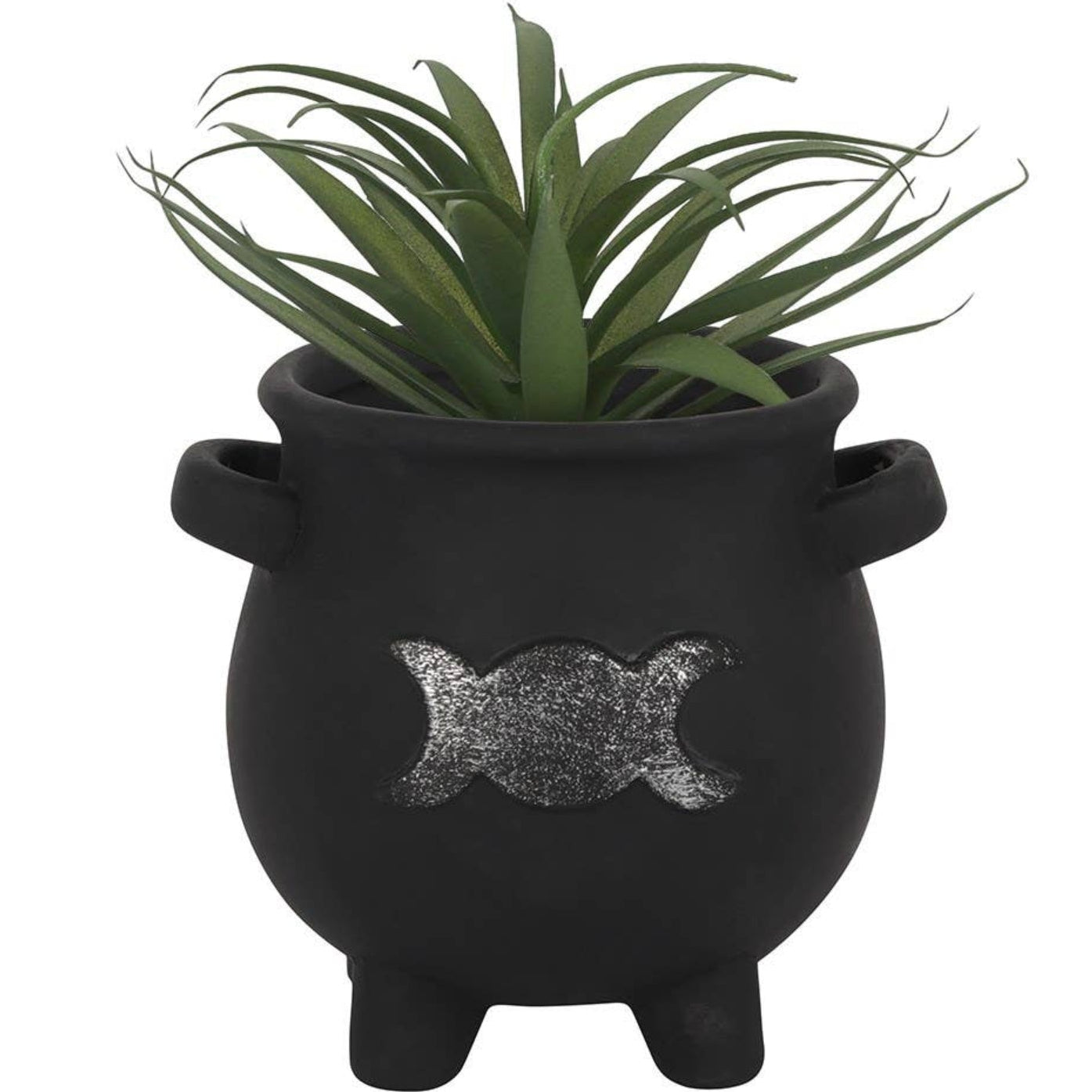 Triple Moon Cauldron Planter Pot
