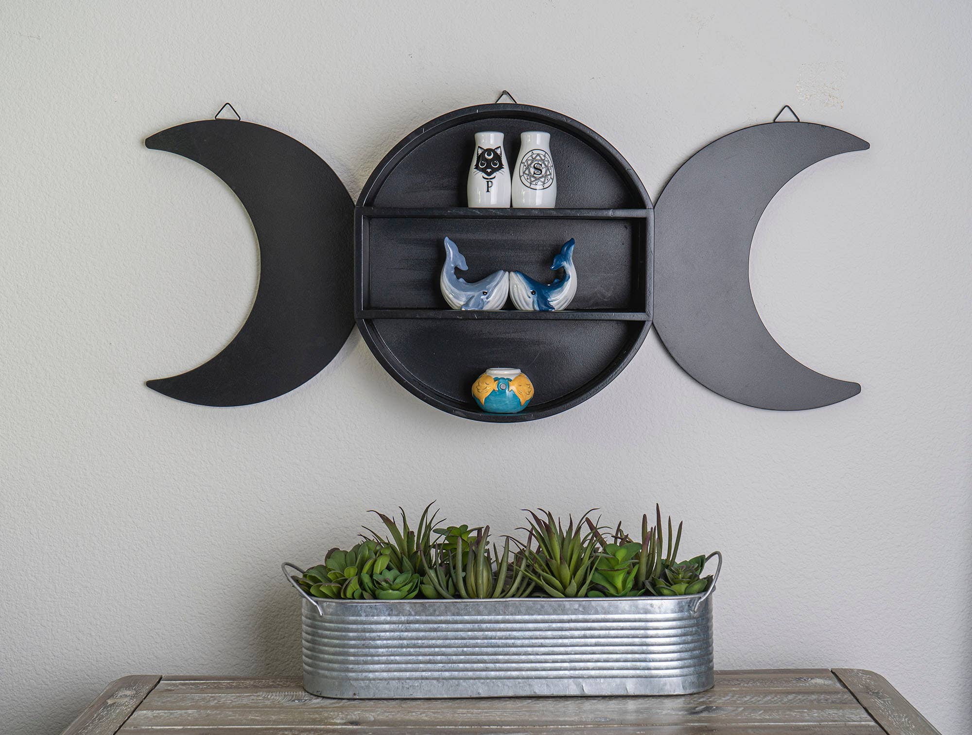 Triple Moon Shelf
