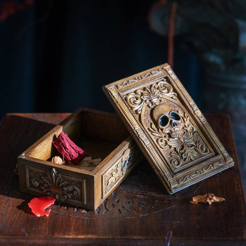 Skull Tarot Box