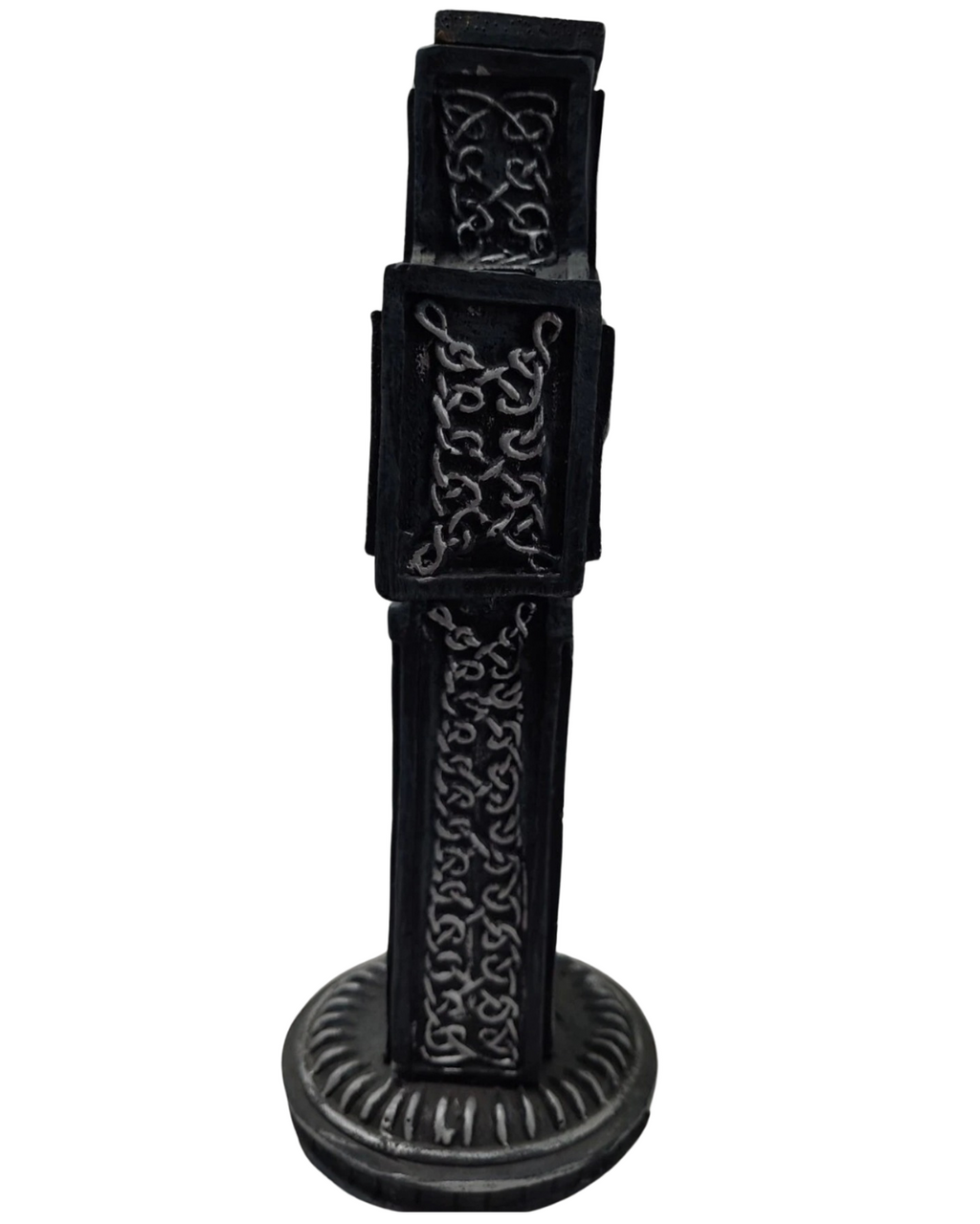 Incense Tower Burner Celtic Cross & Dragon