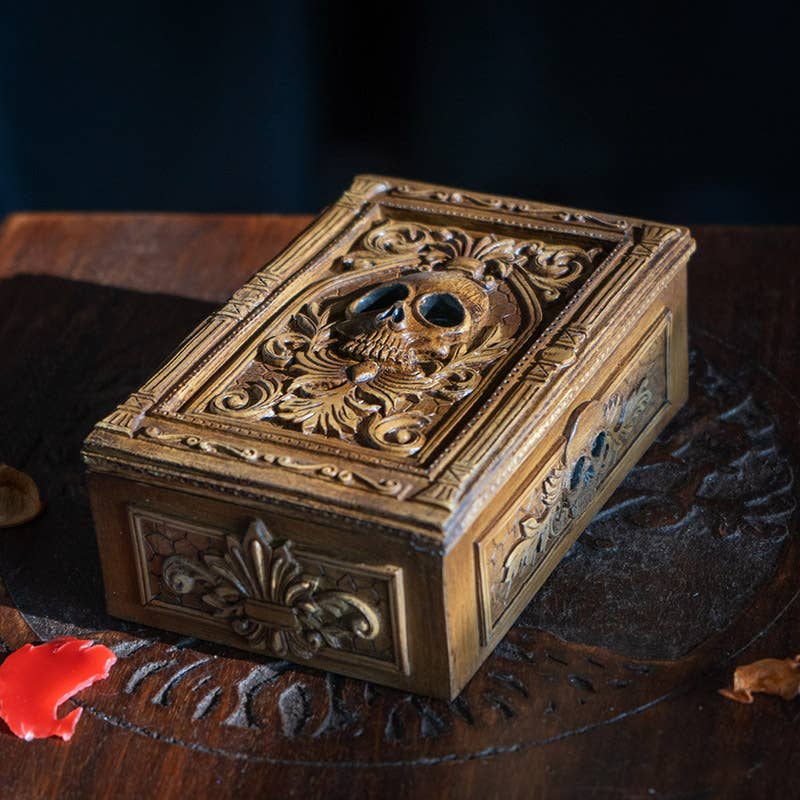 Skull Tarot Box