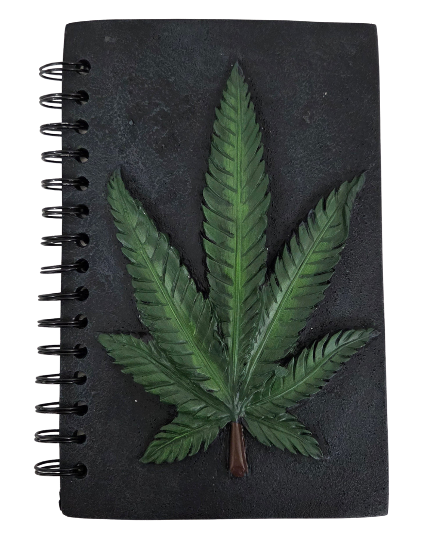 Resin Journal Marijuana leaf