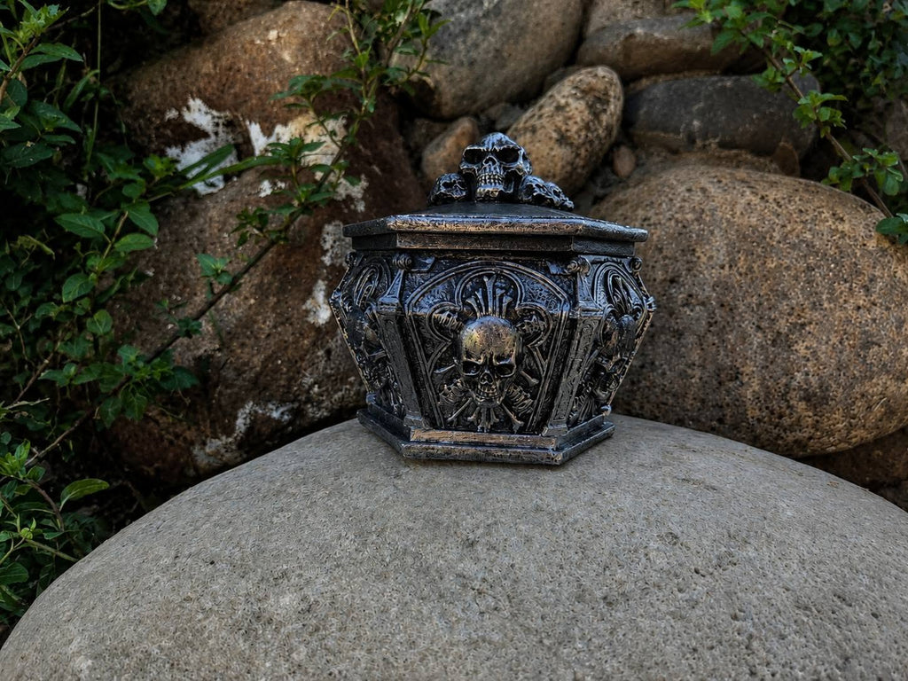 SKULL OSSUARY BOX