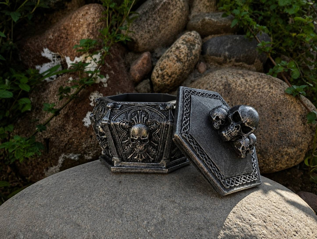 SKULL OSSUARY BOX