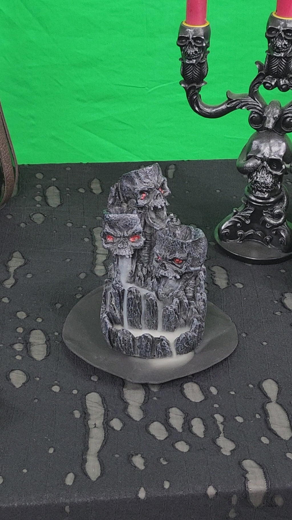 Skull Backflow Incense Burner