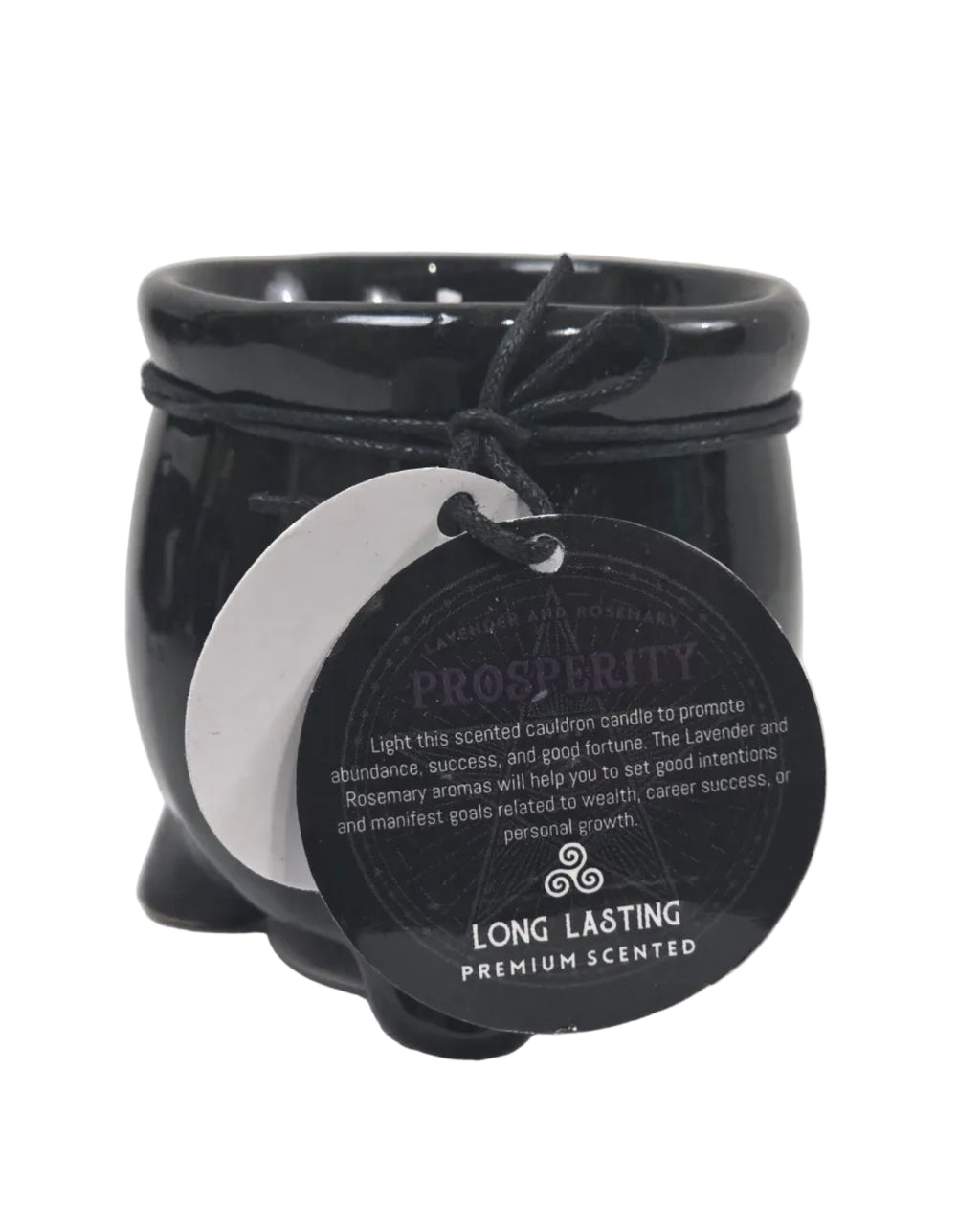 BLACK MAGIC CAULDRON CANDLE SET OF 4