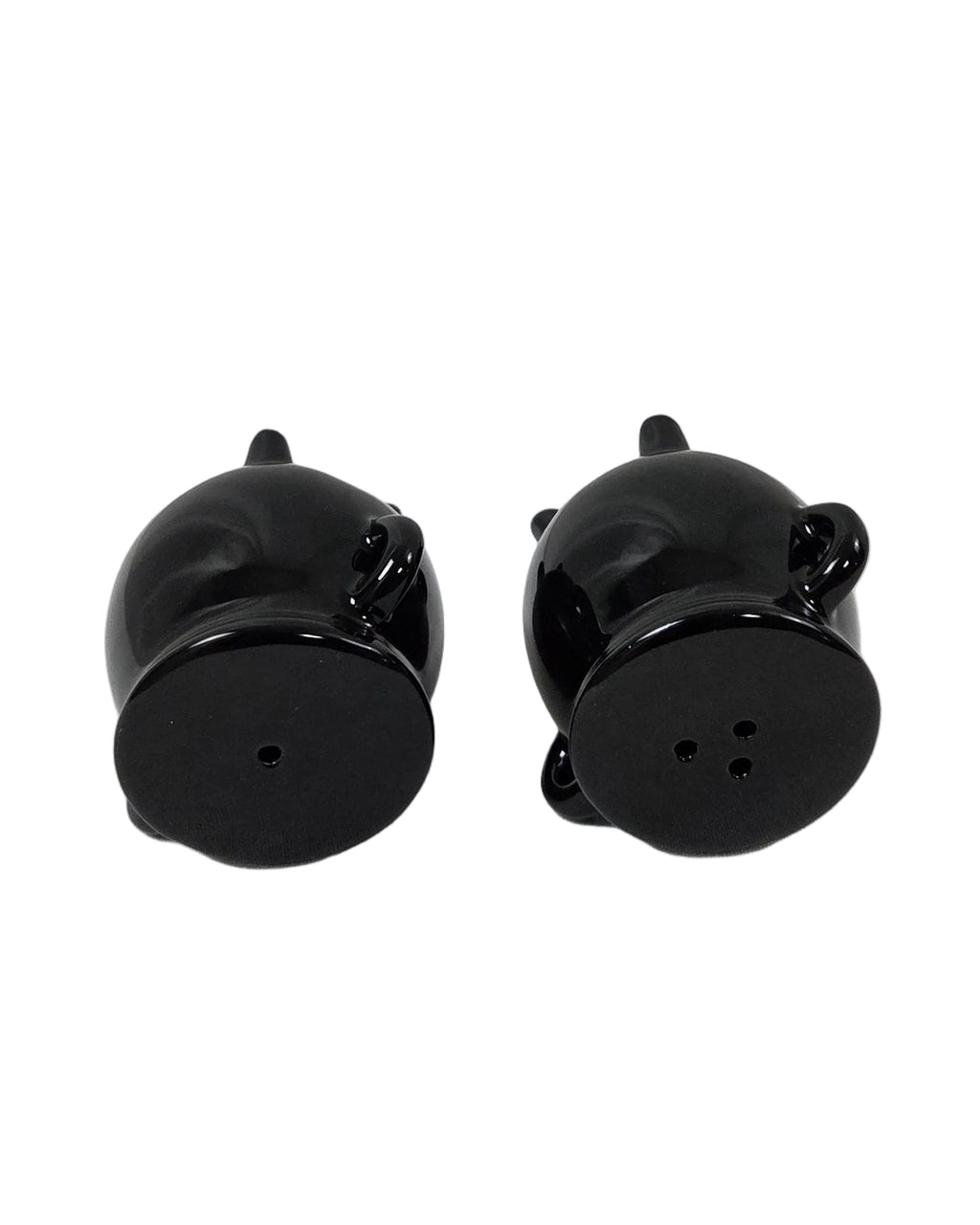 Black Cauldron Ceramic Salt and Pepper Shaker Set